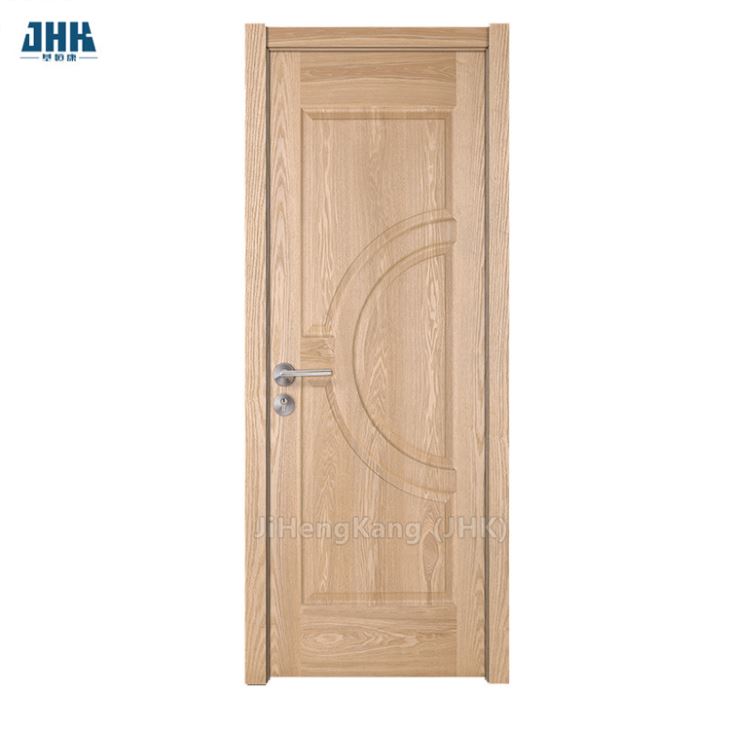 L'annuncio pubblicitario progetta la porta della stanza dell'impiallacciatura dell'entrata principale di legno solido (JHK-009-2)
