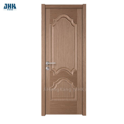 Porta dell'agitatore con pannello impiallacciato interno della camera da letto dell'appartamento in legno massello di design classico Prehung