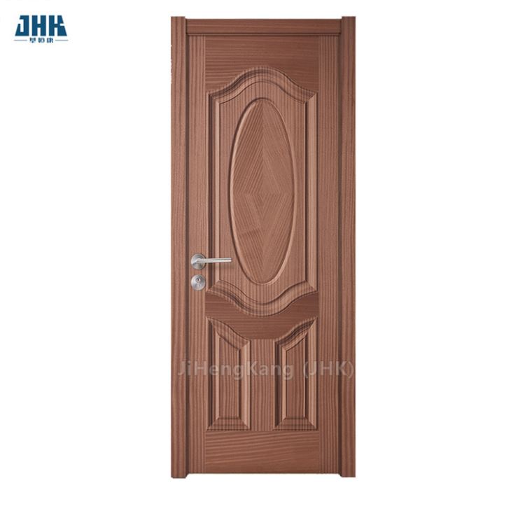 Porta esterna/interna Disegni di porte con telaio in legno con impiallacciatura naturale
