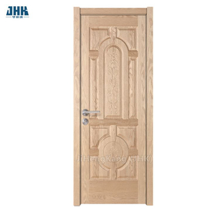 Porta girevole in legno per interni industriali in legno impiallacciato