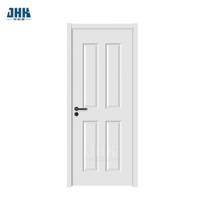 Porta di design a filo per porta con primer bianco Kangton con scanalatura orizzontale e verticale per porta interna / porta in legno