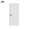 Pelle della porta del pannello della porta del primer bianco con venature del legno goffrato